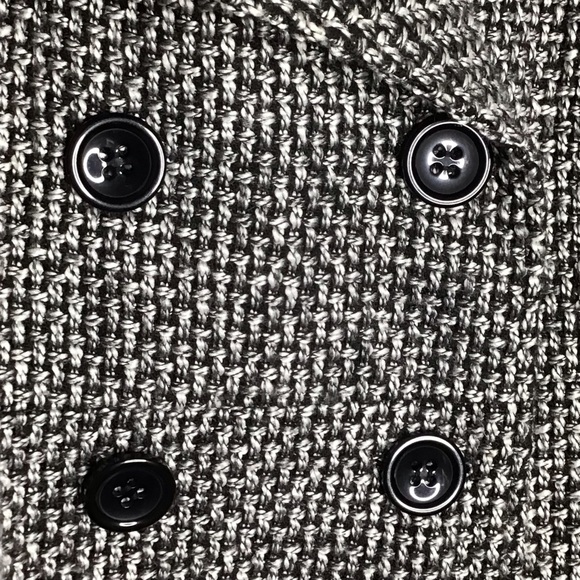 Lane Bryant Blazer Coat Black & white Plaid Tweed Plus Size 22/24 - Picture 7 of 7